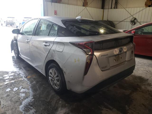Photo 3 from auction – 2017 TOYOTA PRIUS with VIN JTDKBRFUXH3027380