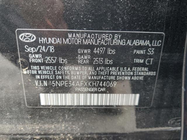 Photo 10 from auction – 2019 HYUNDAI SONATA LIM with VIN 5NPE34AFXKH744069