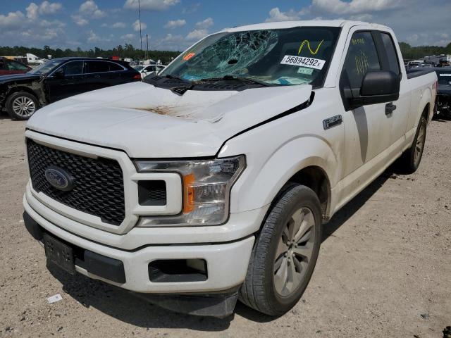 Photo 2 from auction – 2018 FORD F150 SUPER with VIN 1FTEX1CP7JKF20704