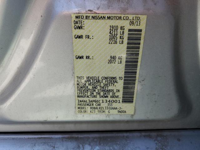 Photo 10 from auction – 2014 NISSAN ALTIMA 2.5 with VIN 1N4AL3AP6EC134001