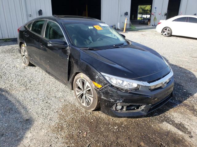 HONDA CIVIC EX 2017 with VIN 2HGFC1F39HH656750 - Photo from auction