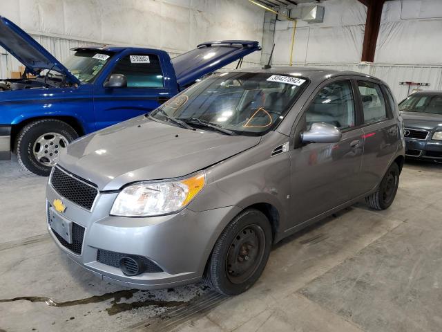 Photo 2 from auction – 2009 CHEVROLET AVEO LS with VIN KL1TD66E09B619729