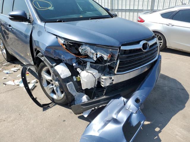 Photo 9 from auction – 2014 TOYOTA HIGHLANDER with VIN 5TDYKRFH4ES031934