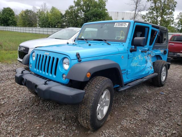 Photo 9 from auction – 2017 JEEP WRANGLER U with VIN 1C4BJWDG6HL584897