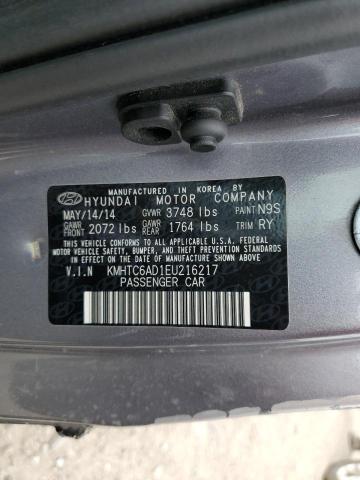 Photo 10 from auction – 2014 HYUNDAI VELOSTER with VIN KMHTC6AD1EU216217