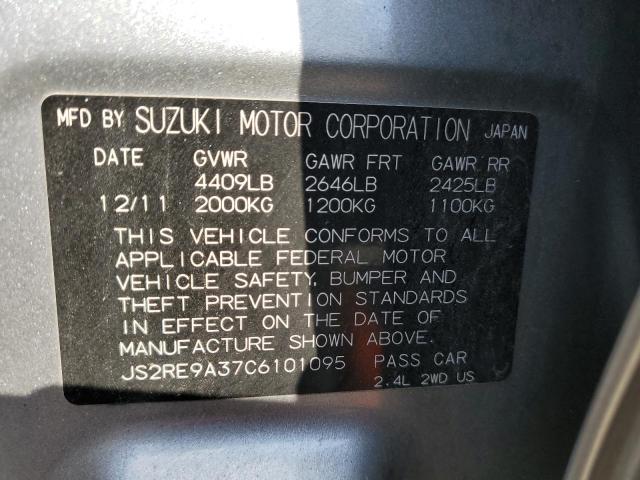 Photo 10 from auction – 2012 SUZUKI KIZASHI SE with VIN JS2RE9A37C6101095