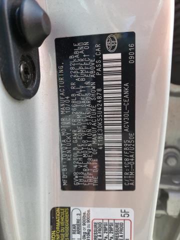 Photo 10 from auction – 2005 TOYOTA CAMRY with VIN 4T1BE30K55U424878