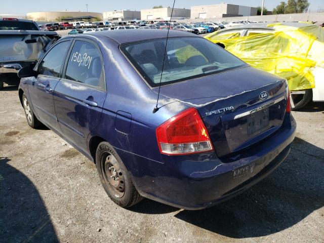Photo 3 from auction – 2008 KIA SPECTRA EX with VIN KNAFE121485543127
