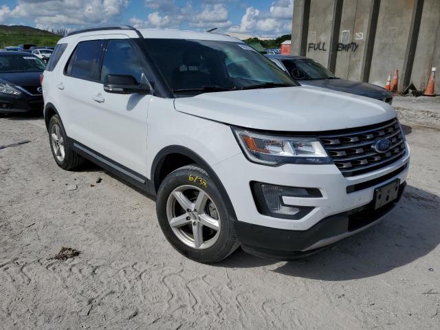 FORD EXPLORER X 2017 with VIN 1FM5K8DH7HGA73654 - Photo from auction