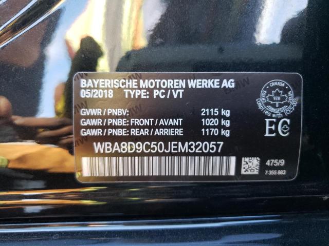 Photo 10 from auction – 2018 BMW 330 XI with VIN WBA8D9C50JEM32057
