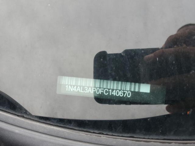 Photo 10 from auction – 2015 NISSAN ALTIMA 2.5 with VIN 1N4AL3AP0FC140670