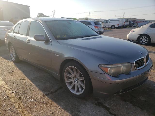 BMW 745 I 2003 with VIN WBAGL63453DP68218 - Photo from auction