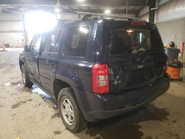 Photo 3 from auction – 2015 JEEP PATRIOT SP with VIN 1C4NJRBB3FD214245