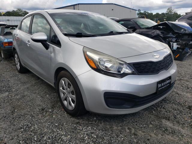 KIA RIO LX 2013 with VIN KNADM4A38D6282314 - Photo from auction
