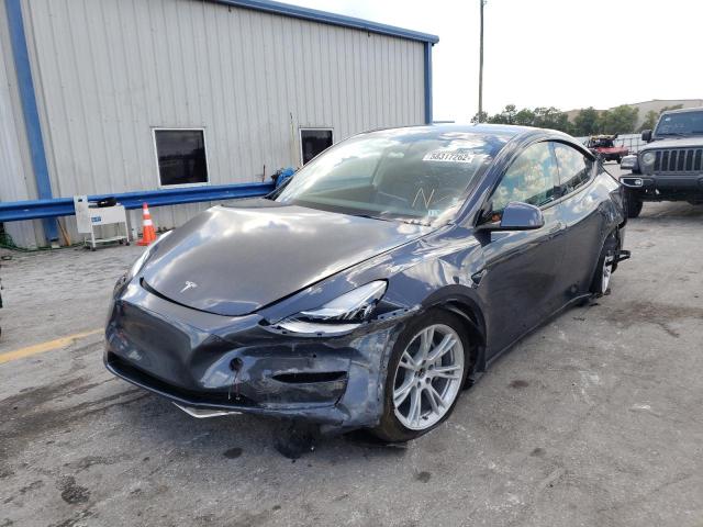 Photo 2 from auction – 2021 TESLA MODEL Y with VIN 5YJYGAEE1MF239508