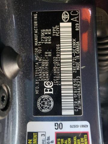 Photo 10 from auction – 2015 TOYOTA COROLLA L with VIN 2T1BURHE9FC282266