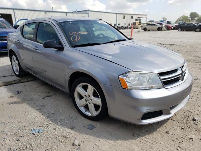 DODGE AVENGER SE 2013 with VIN 1C3CDZAB1DN649387 - Photo from auction