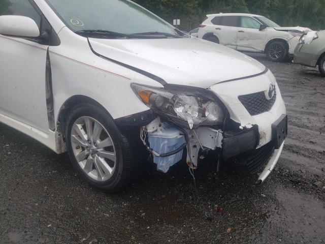 Photo 9 from auction – 2009 TOYOTA COROLLA BA with VIN 2T1BU40E59C143688