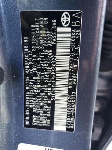 Photo 10 from auction – 2017 TOYOTA COROLLA L with VIN 5YFBURHE9HP660122