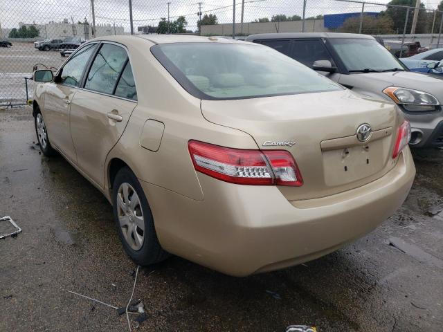 Photo 3 from auction – 2011 TOYOTA CAMRY BASE with VIN 4T1BF3EK9BU154555
