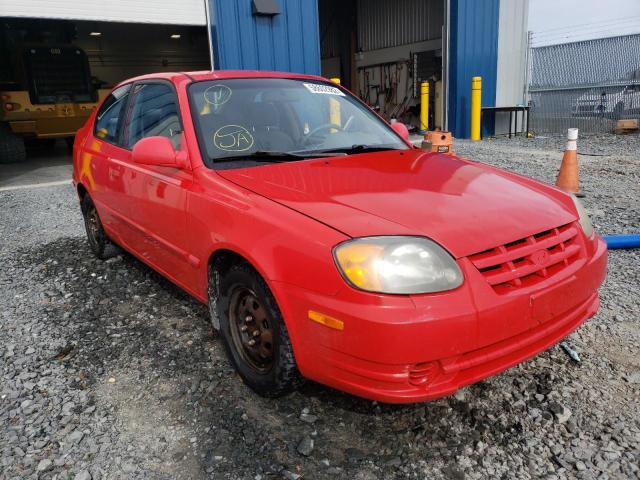 HYUNDAI ACCENT BAS 2003 with VIN KMHCG35G83U238106 - Photo from auction