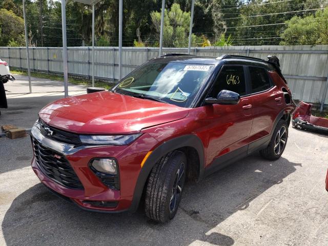 Photo 2 from auction – 2022 CHEVROLET TRAILBLAZE with VIN KL79MTSL1NB106521