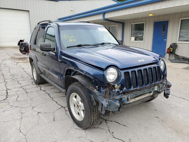 JEEP LIBERTY SP 2005 with VIN 1J4GL48K25W591871 - Photo from auction
