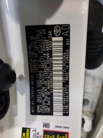 Photo 10 from auction – 2019 TOYOTA COROLLA L with VIN 2T1BURHEXKC211166