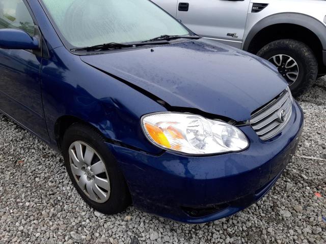 Photo 9 from auction – 2004 TOYOTA COROLLA CE with VIN 1NXBR38E04Z340002
