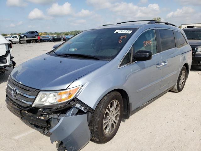 Photo 2 from auction – 2013 HONDA ODYSSEY EX with VIN 5FNRL5H67DB002291
