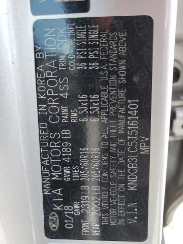 Photo 10 from auction – 2018 KIA NIRO FE with VIN KNDCB3LC5J5161401