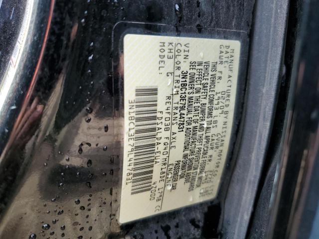 Photo 10 from auction – 2009 NISSAN VERSA S with VIN 3N1BC13E79L447831