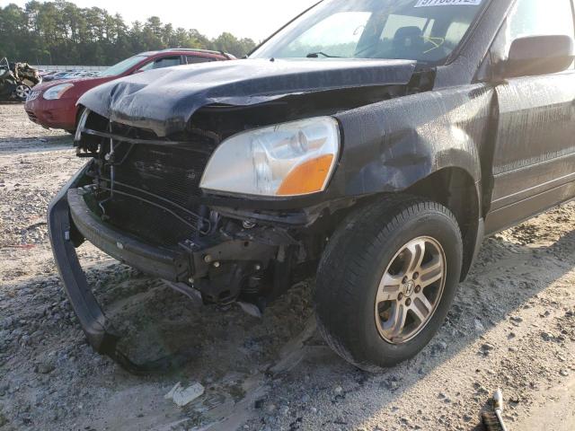 Photo 9 from auction – 2003 HONDA PILOT EX with VIN 2HKYF184X3H568245