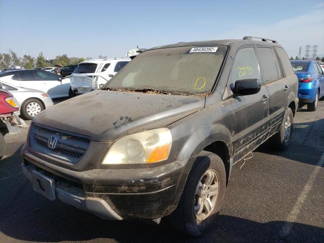 Photo 2 from auction – 2003 HONDA PILOT EXL with VIN 2HKYF18503H532900
