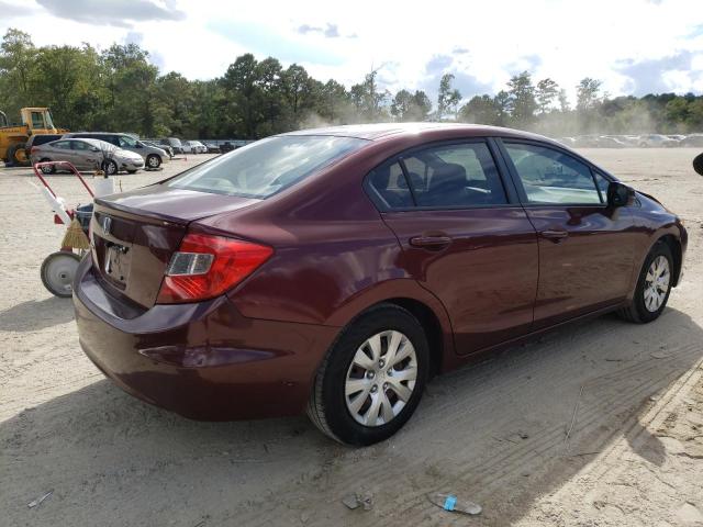 Photo 4 from auction – 2012 HONDA CIVIC LX with VIN 2HGFB2F50CH572481