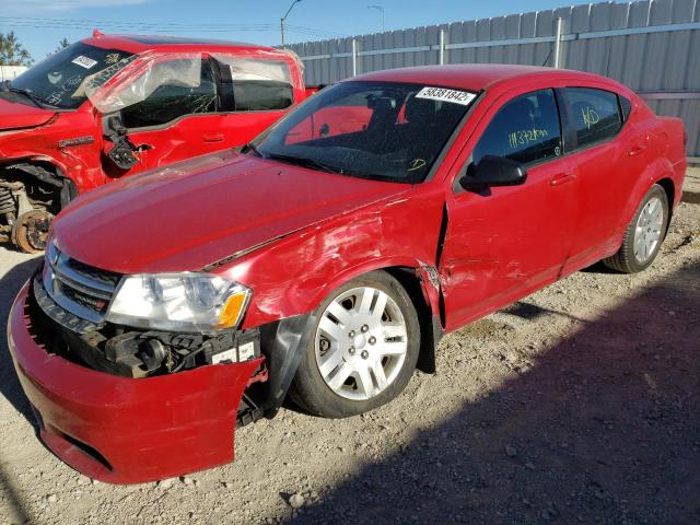 Photo 2 from auction – 2013 DODGE AVENGER SE with VIN 1C3CDZAB6DN553755