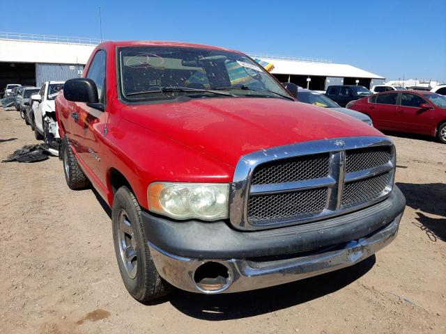 DODGE RAM 1500 S 2003 with VIN 1D7HA16N33J610522 - Photo from auction