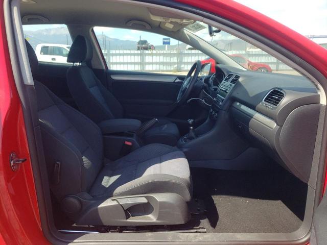 Photo 5 from auction – 2012 VOLKSWAGEN GOLF with VIN WVWAA7AJ6CW055782