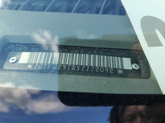 Photo 9 from auction – 2005 GMC SAVANA with VIN 1GTFG29T851112092