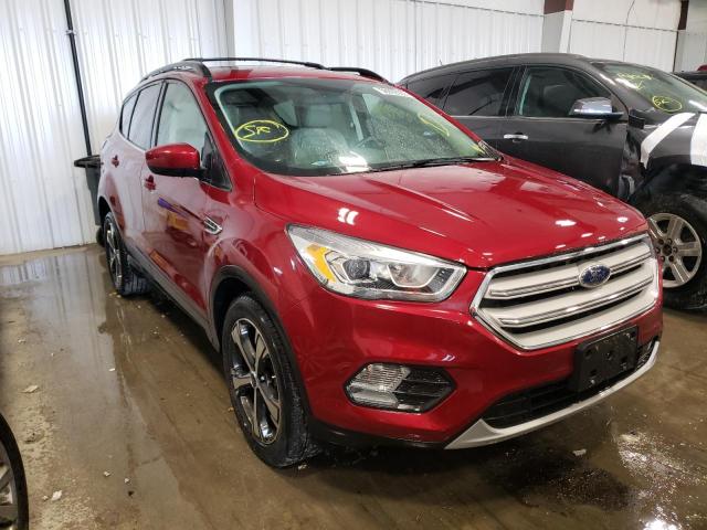 FORD ESCAPE SEL 2018 with VIN 1FMCU9HD2JUA89296 - Photo from auction