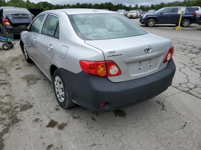 Photo 3 from auction – 2009 TOYOTA COROLLA BA with VIN 2T1BU40E59C175413