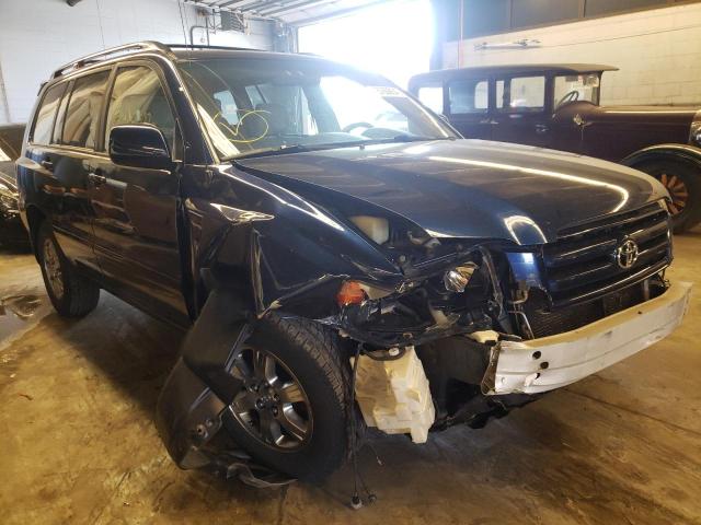 TOYOTA HIGHLANDER 2007 with VIN JTEDP21A170139463 - Photo from auction