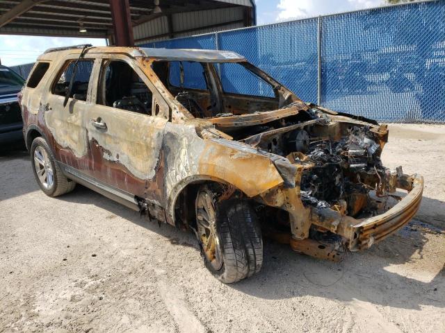 FORD EXPLORER L 2018 with VIN 1FM5K8FH3JGB70191 - Photo from auction