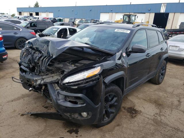 Photo 2 from auction – 2017 JEEP CHEROKEE T with VIN 1C4PJMBS7HW593544
