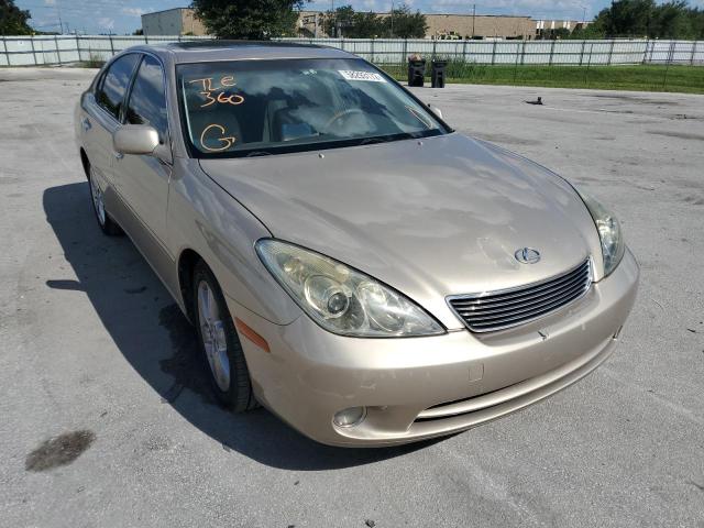 LEXUS ES 330 2005 with VIN JTHBA30G355137740 - Photo from auction