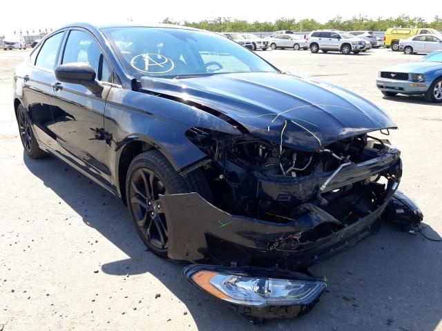 FORD FUSION SE 2020 with VIN 3FA6P0HD7LR114682 - Photo from auction