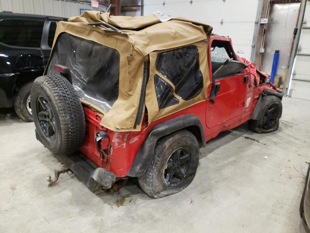 Photo 4 from auction – 2003 JEEP WRANGLER X with VIN 1J4FA39S13P341071