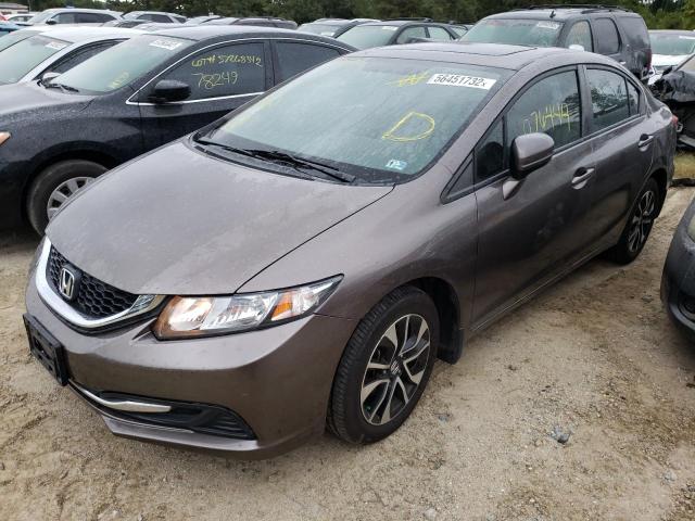 Photo 2 from auction – 2015 HONDA CIVIC EX with VIN 19XFB2F87FE006214