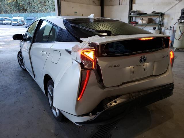 Photo 3 from auction – 2016 TOYOTA PRIUS with VIN JTDKARFU0G3018740