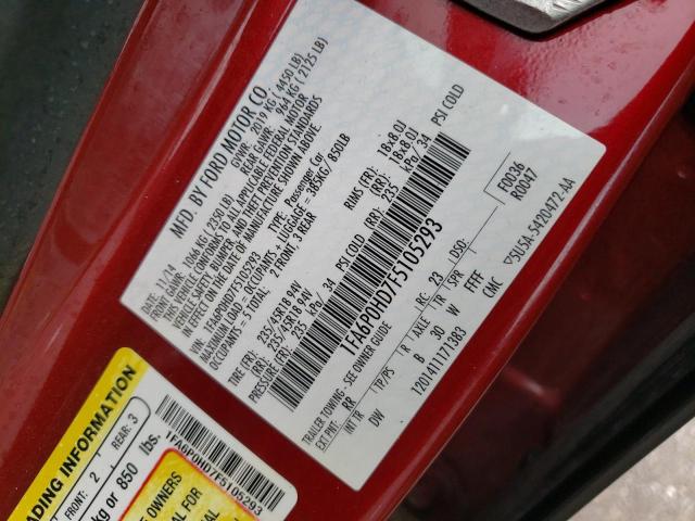 Photo 10 from auction – 2015 FORD FUSION SE with VIN 1FA6P0HD7F5105293